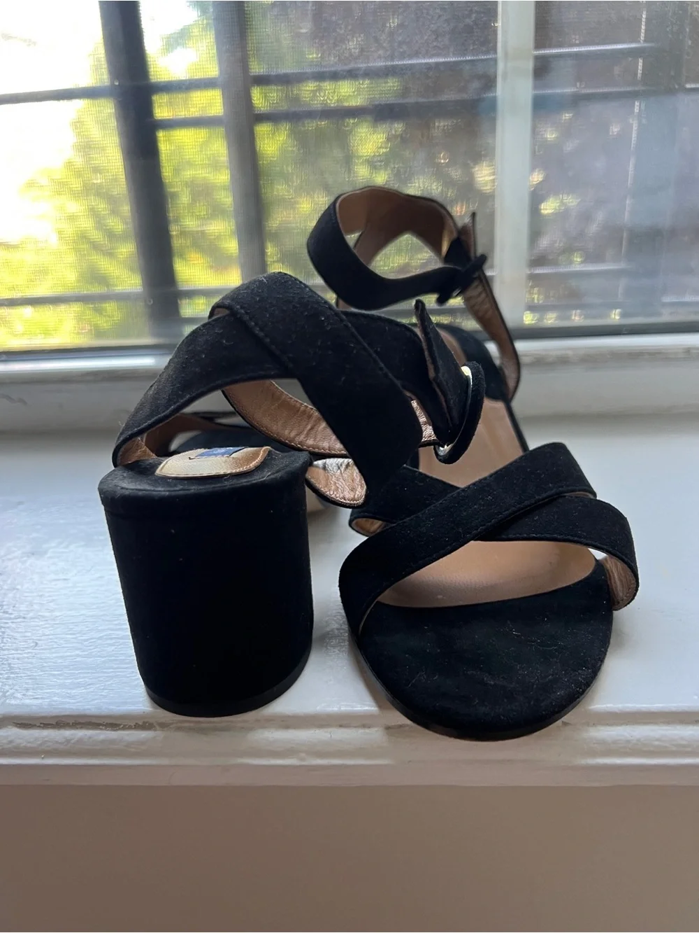 Margaux City Sandal - Black Suede